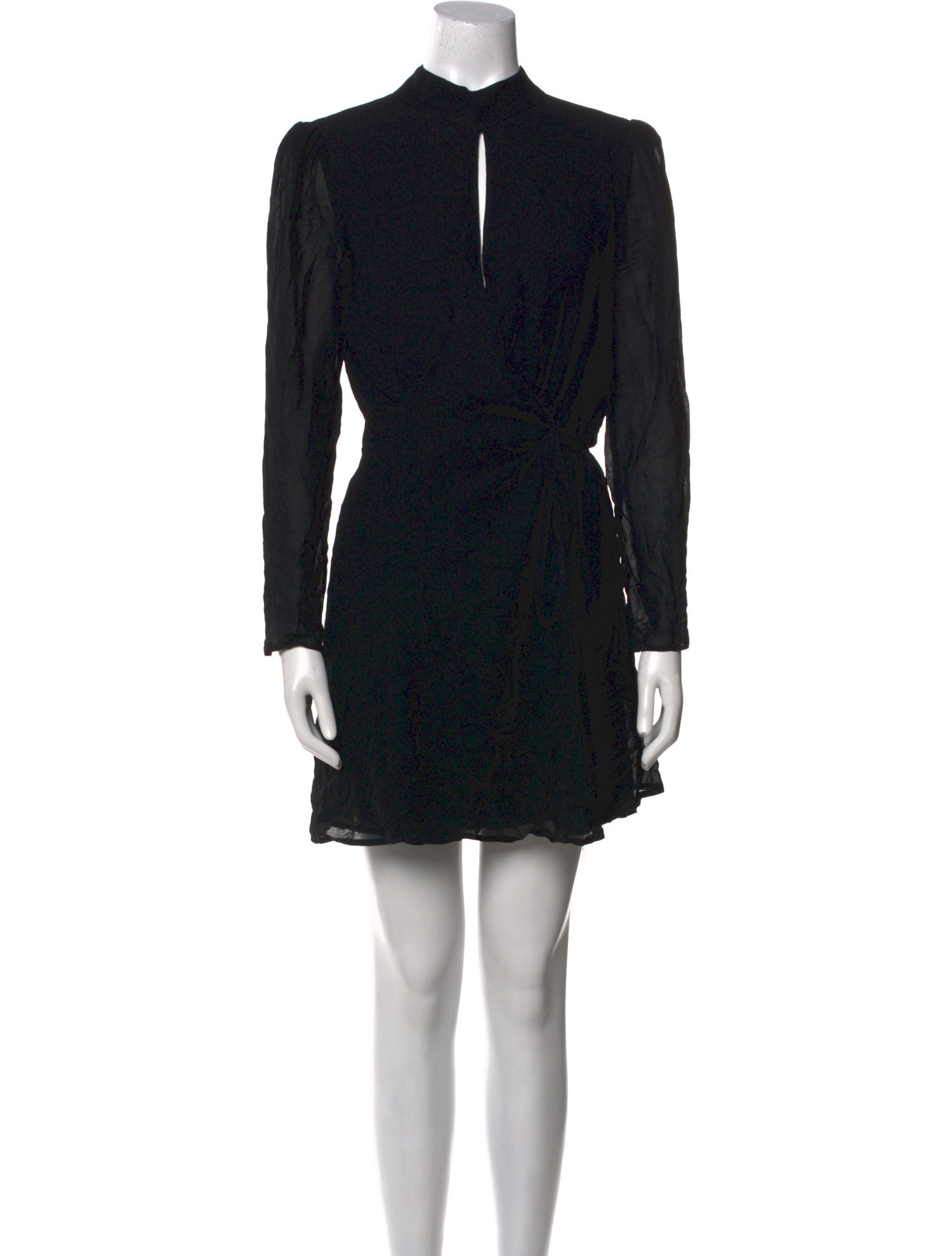 Reformation Mock Neck Mini Dress