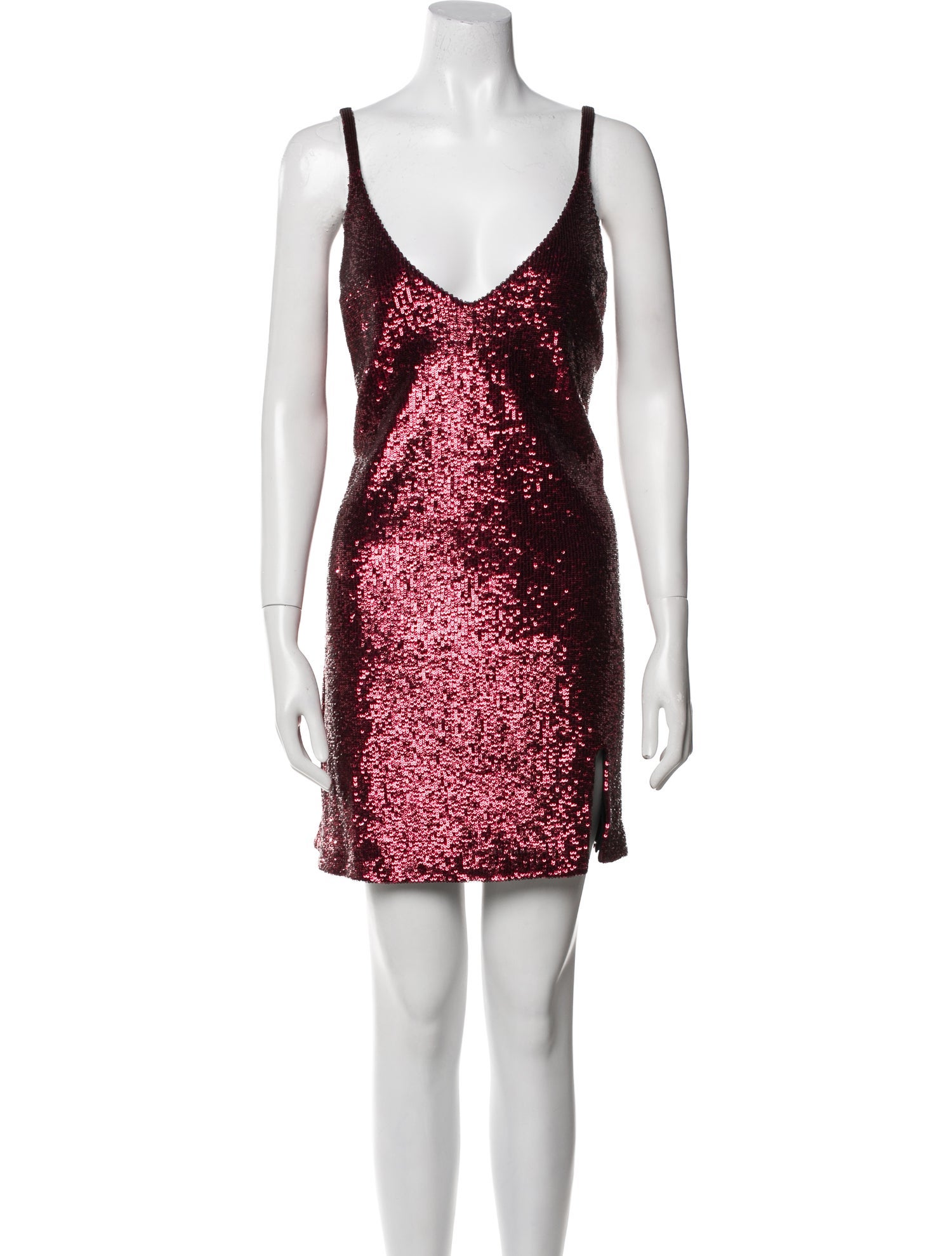 Reformation V-Neck Mini Dress