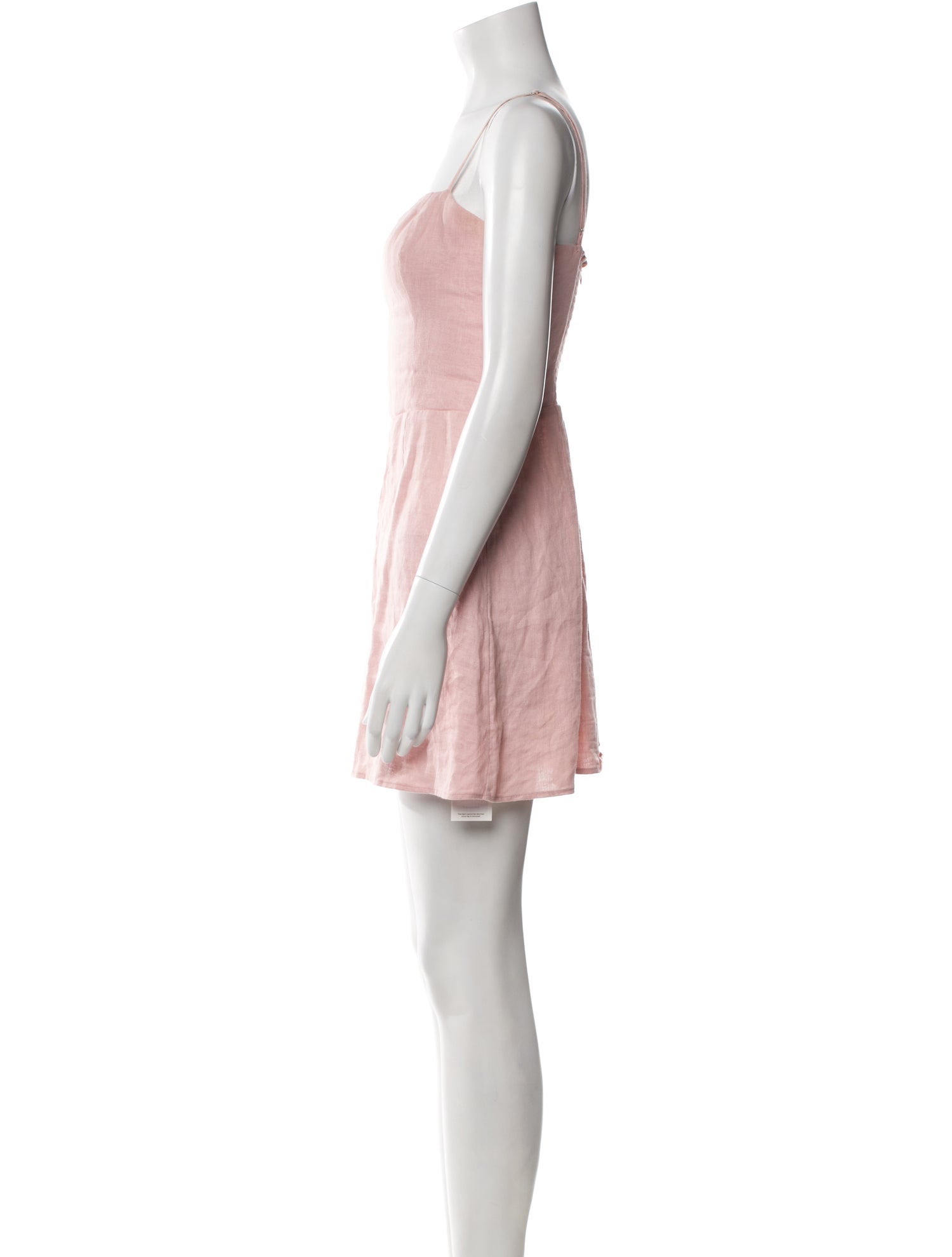 Reformation Square Neckline Mini Dress