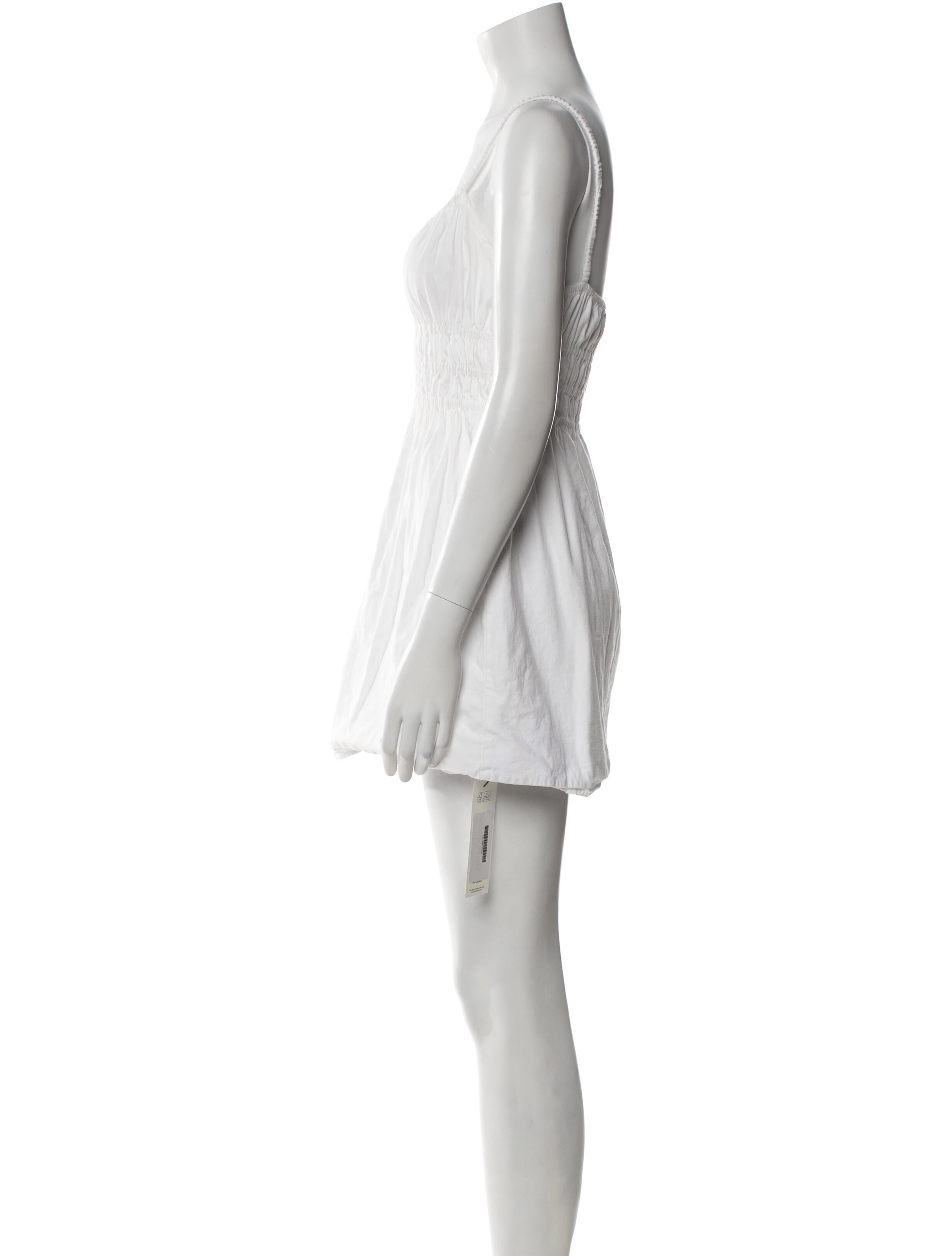 Reformation Square Neckline Mini Dress