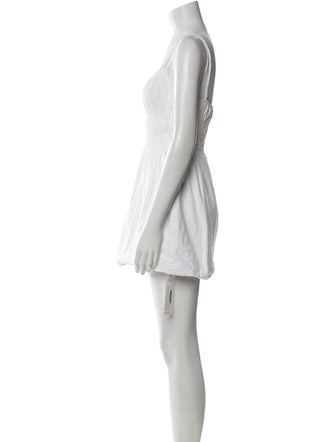 Reformation Square Neckline Mini Dress