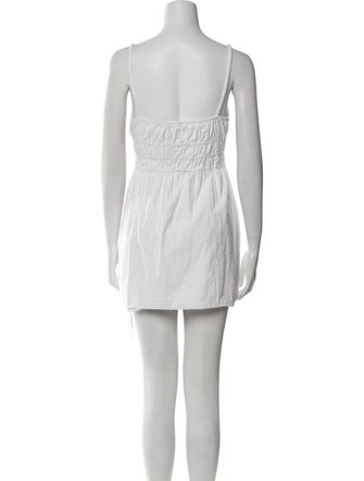 Reformation Square Neckline Mini Dress