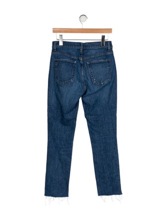 Reformation Mid-Rise Straight Leg Jeans