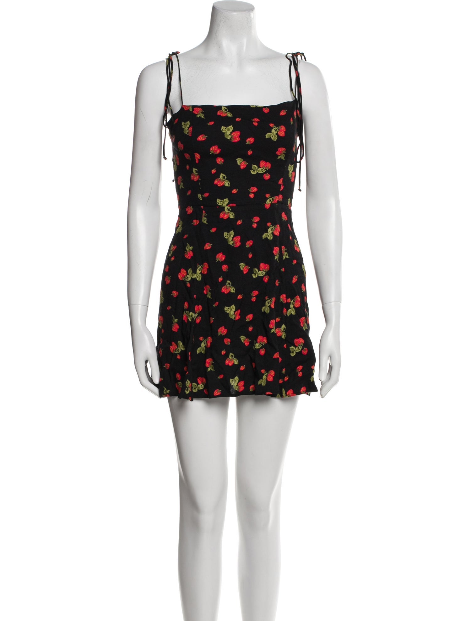 Reformation Floral Print Mini Dress
