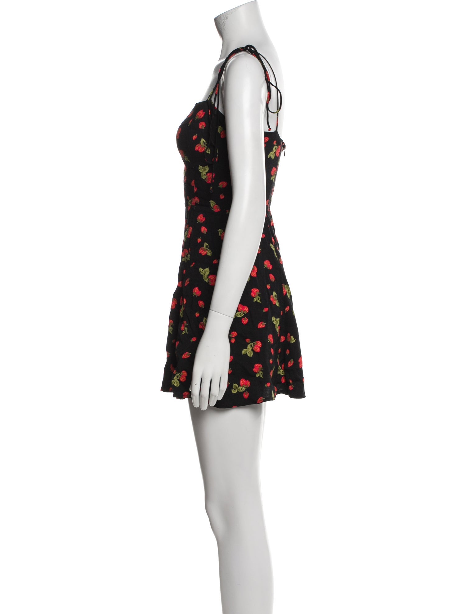 Reformation Floral Print Mini Dress