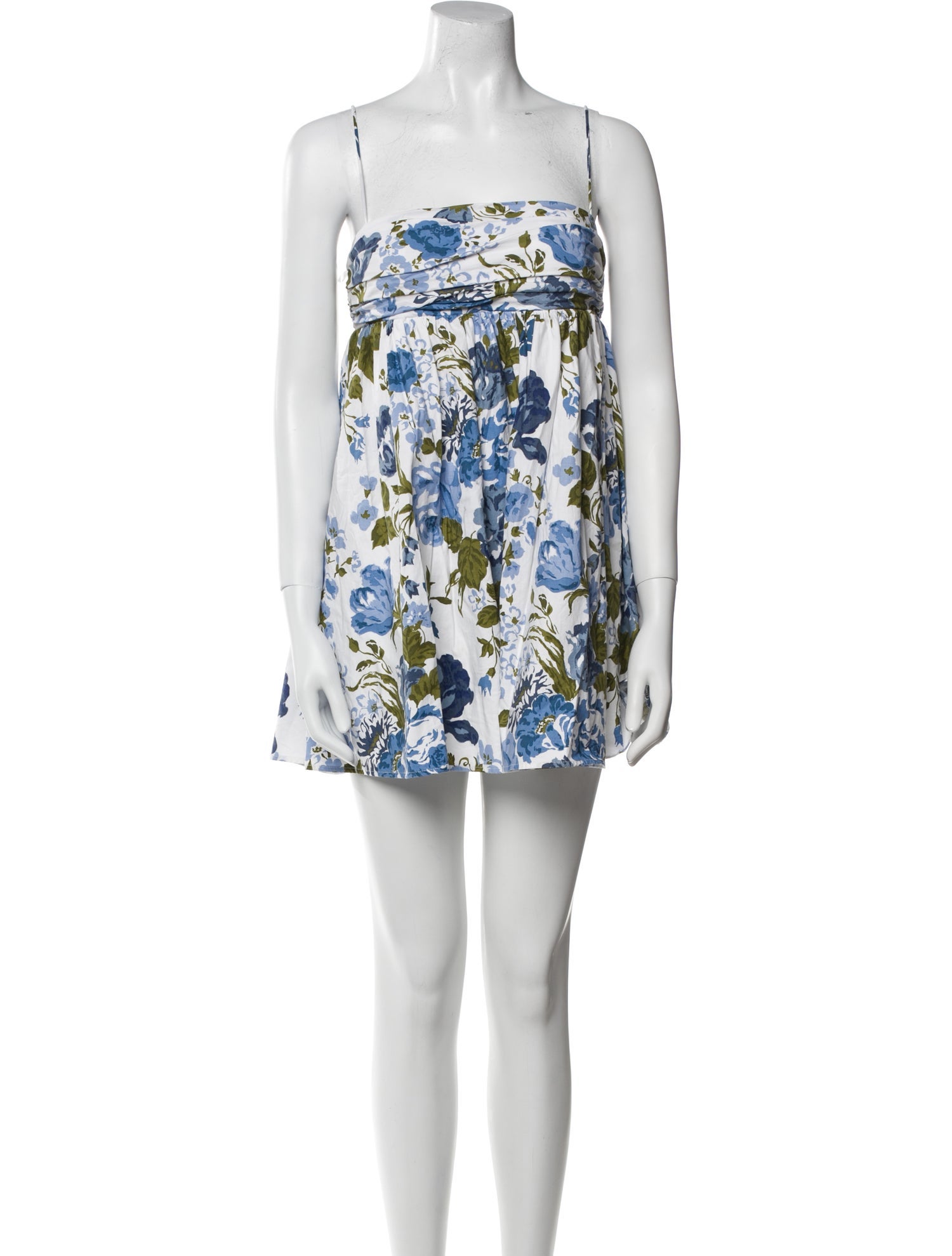 Reformation Floral Print Mini Dress