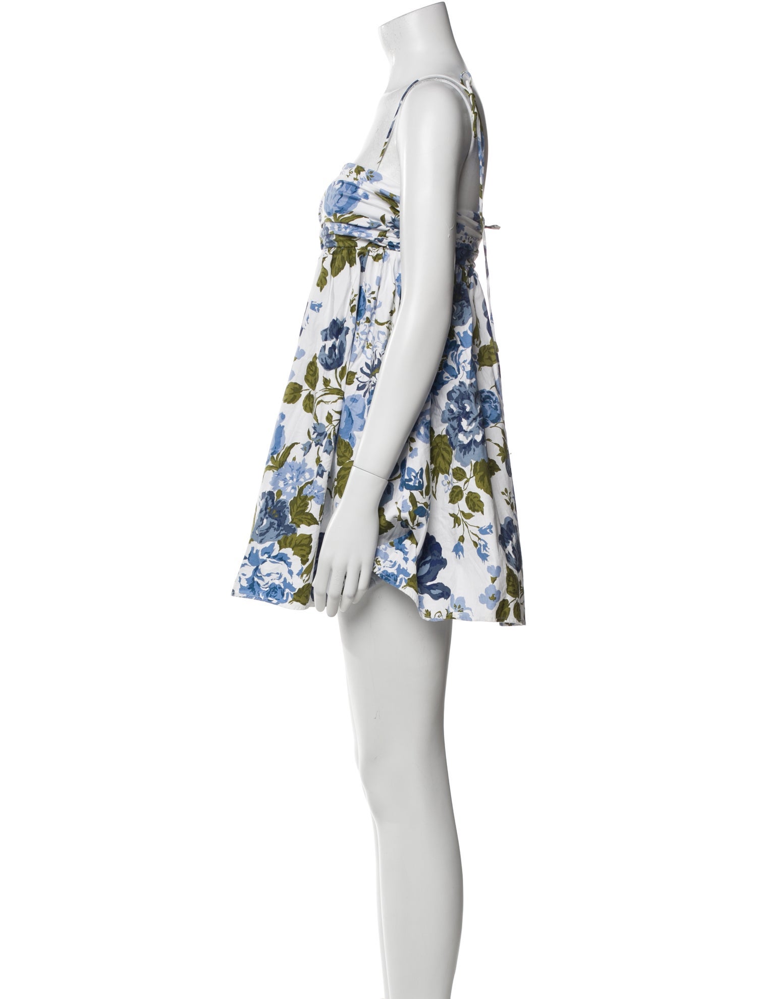 Reformation Floral Print Mini Dress