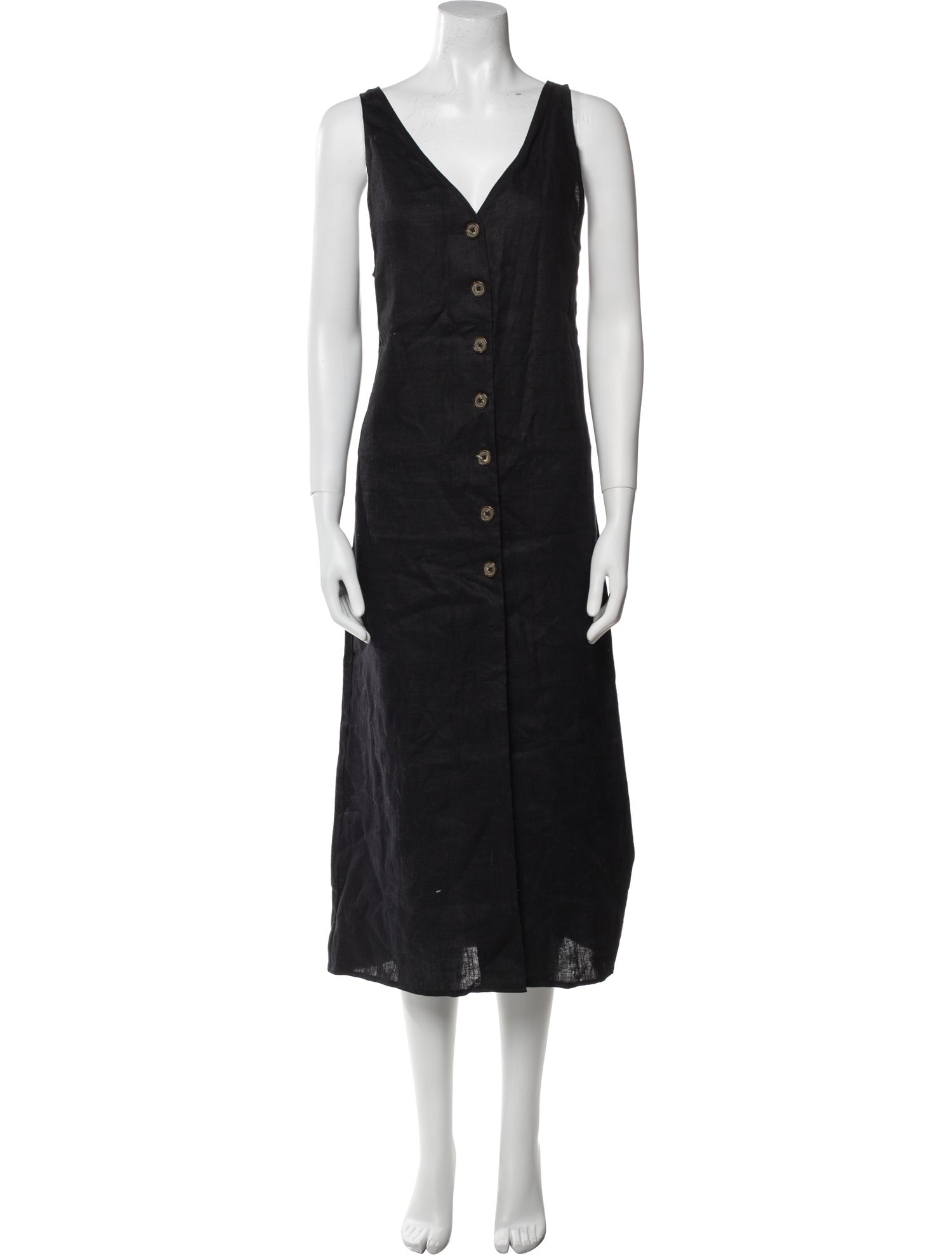 Reformation Linen Long Dress