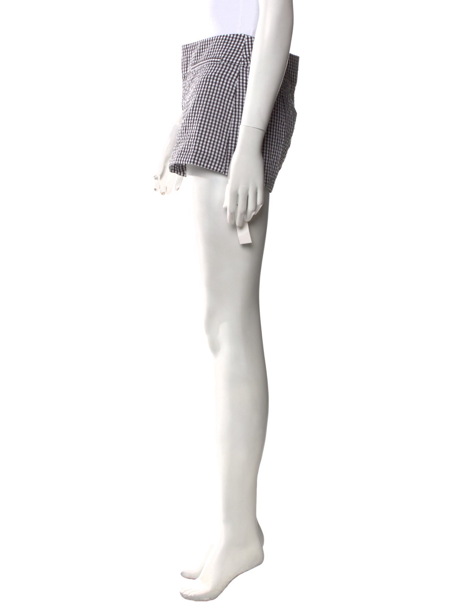 Reformation Plaid Print Mini Shorts w/ Tags