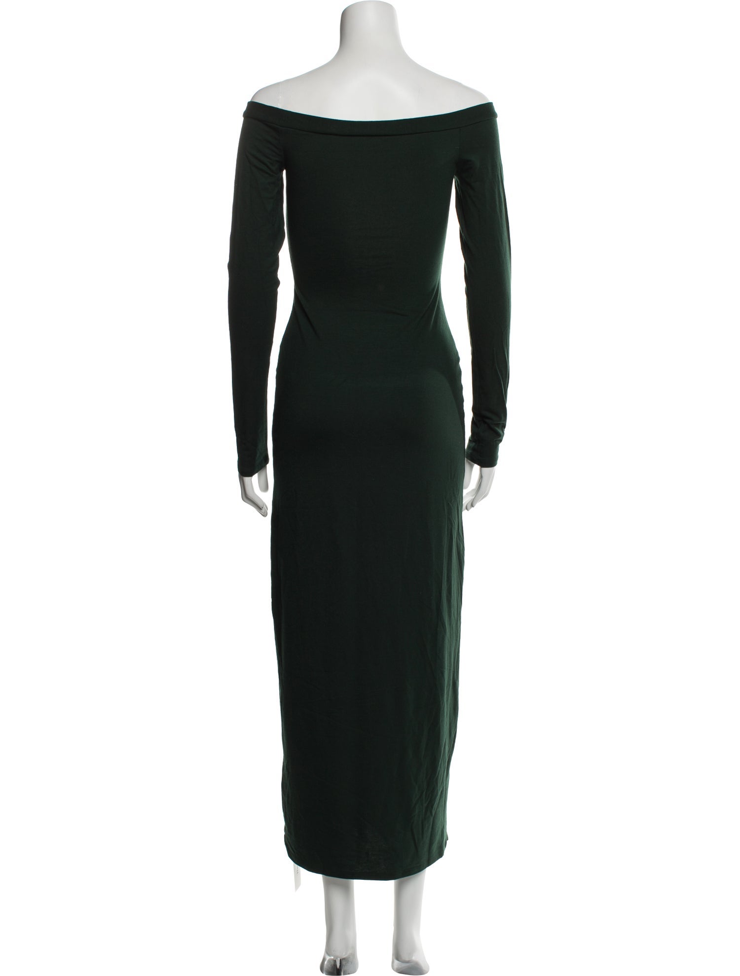 Reformation Bateau Neckline Long Dress