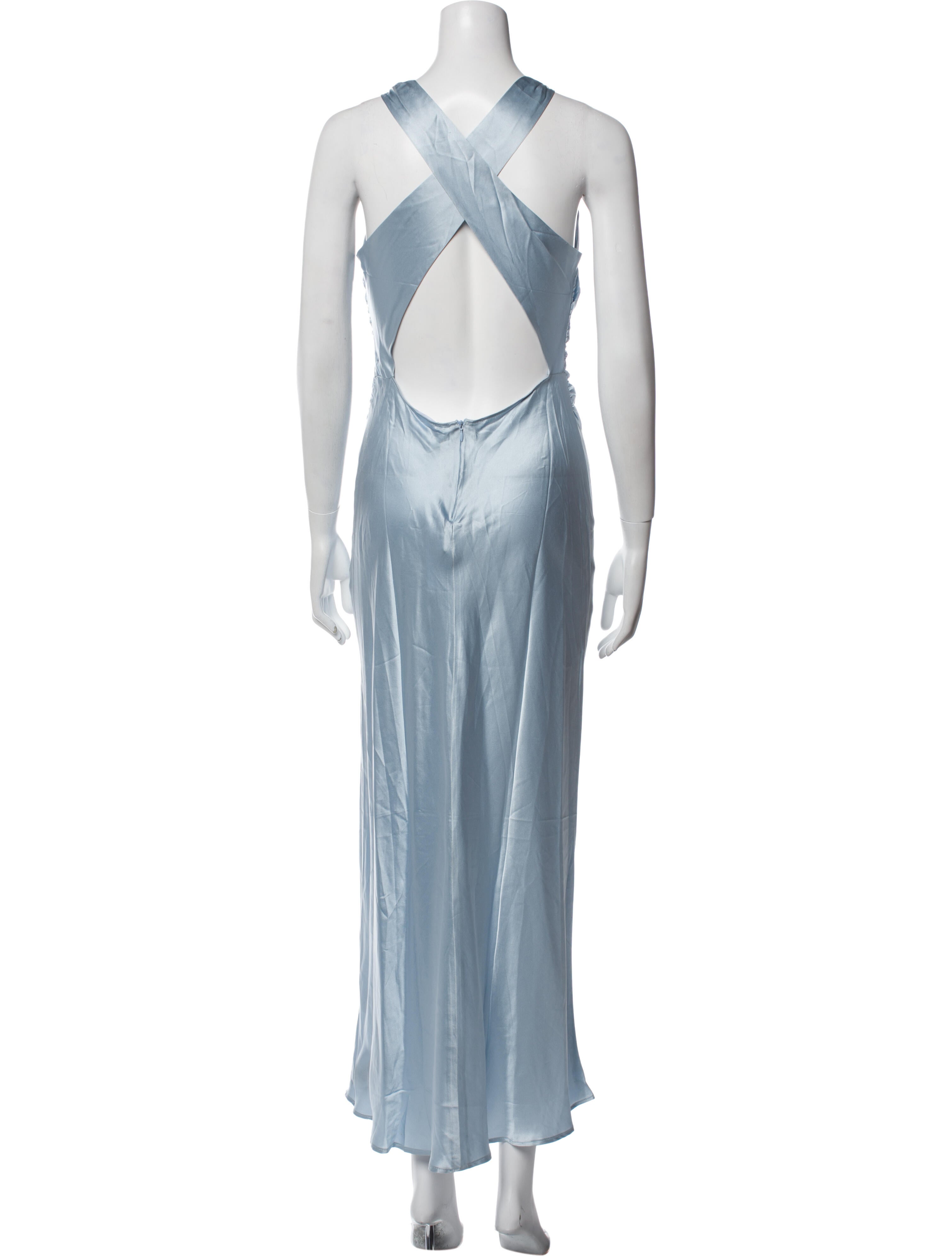 Reformation Silk Long Dress