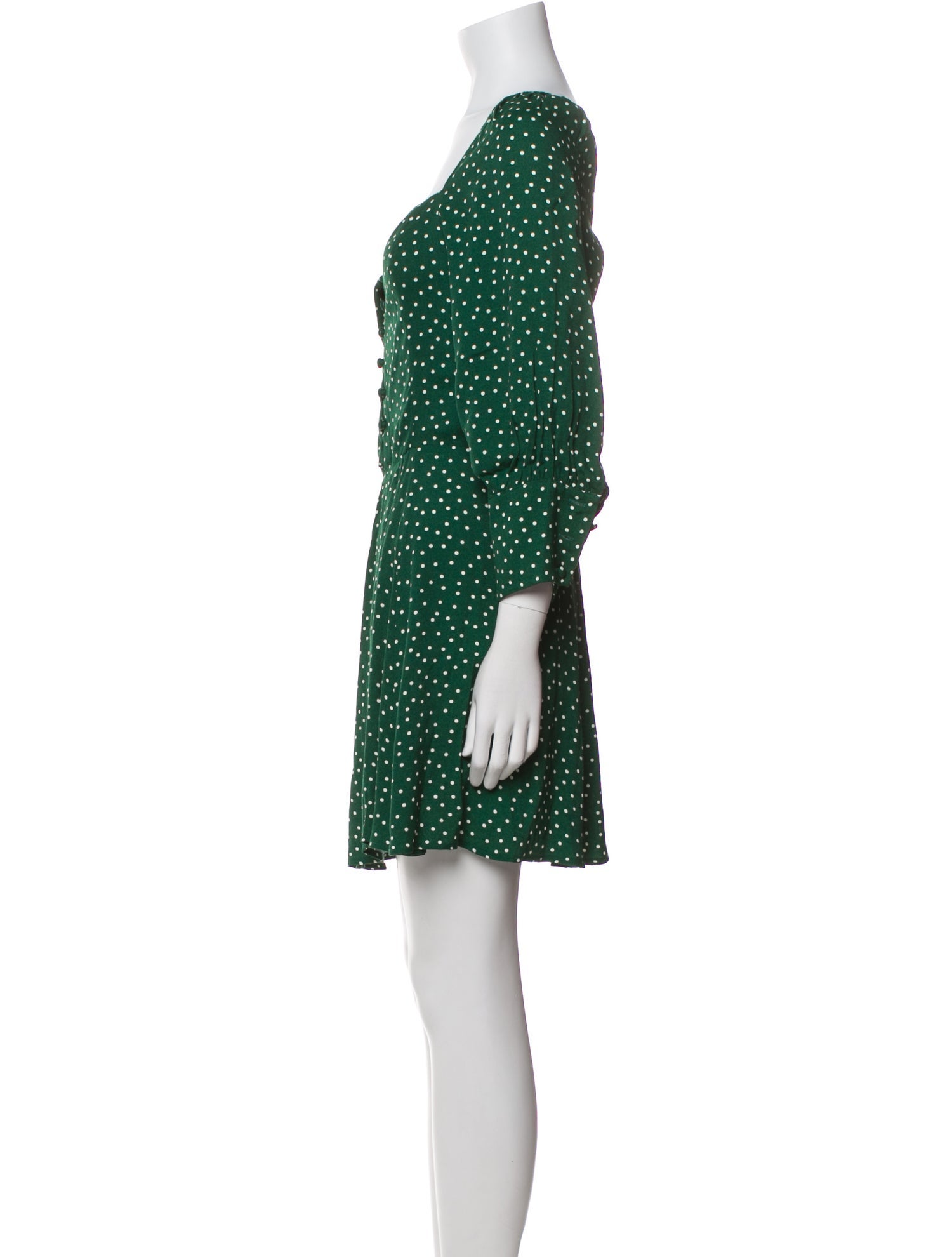Reformation Polka Dot Print Mini Dress w/ Tags