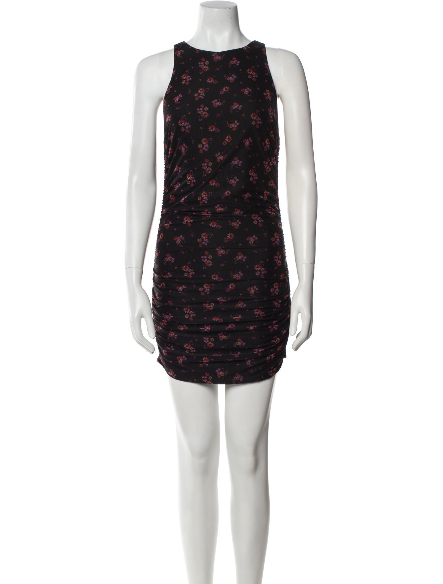 Reformation Floral Print Mini Dress