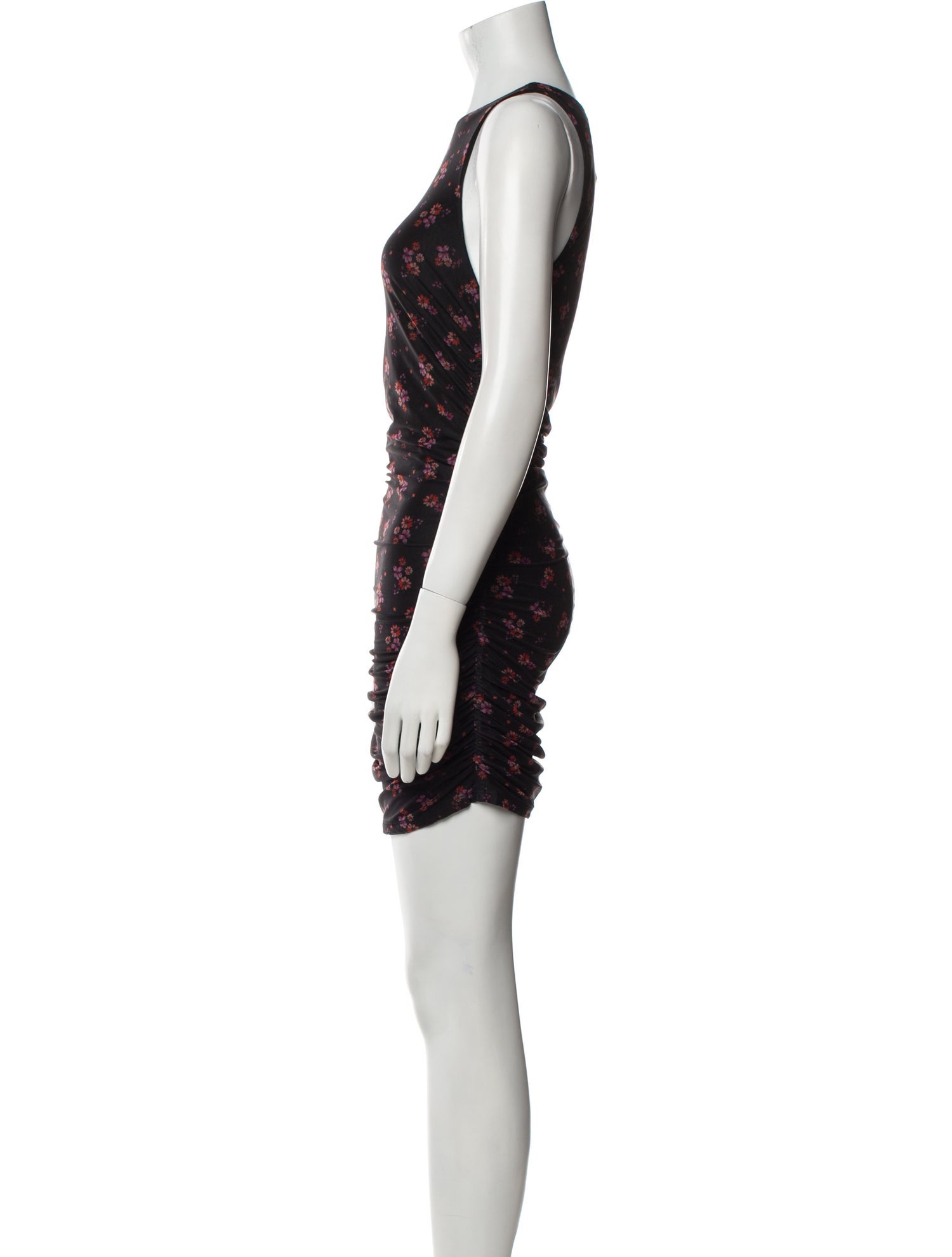 Reformation Floral Print Mini Dress