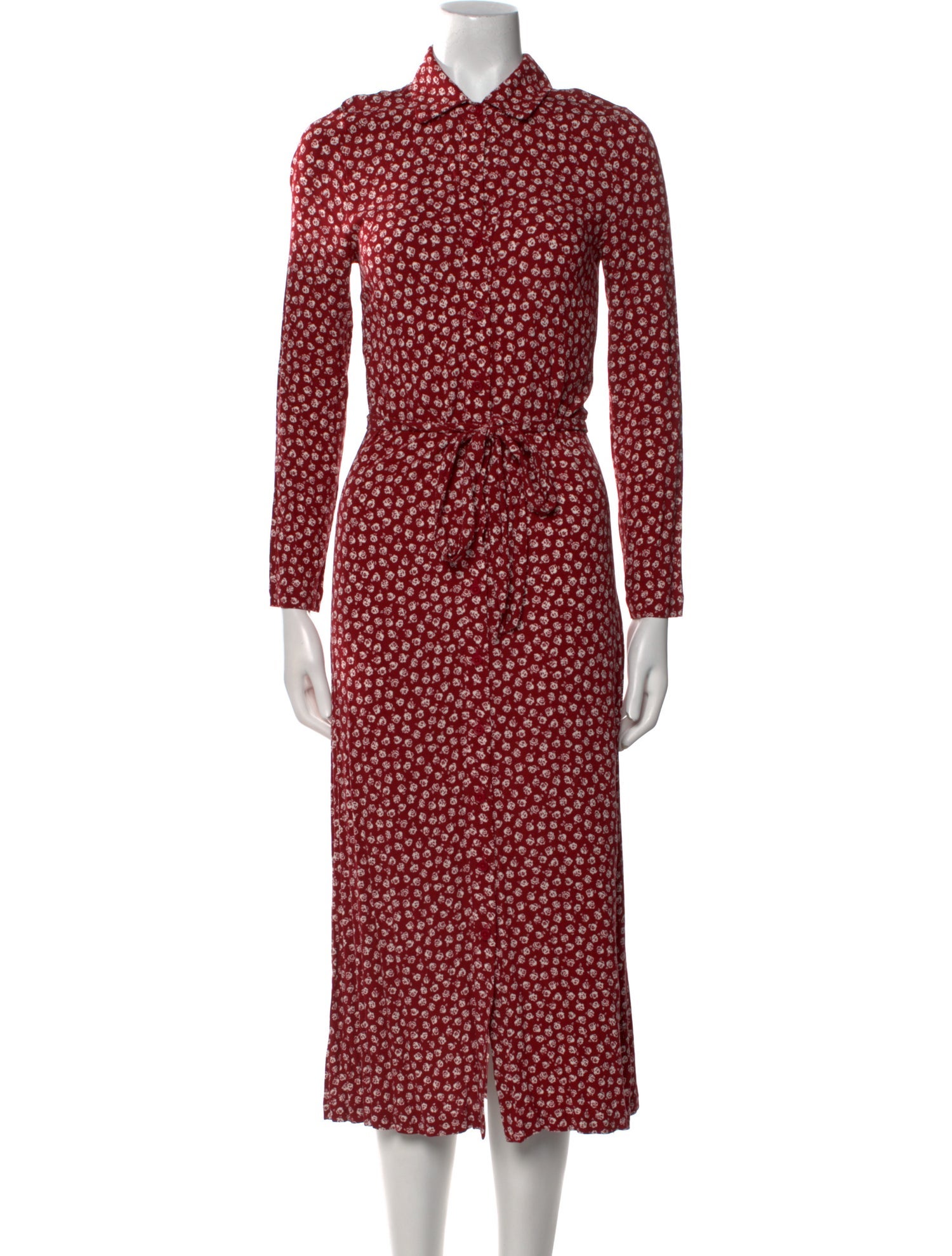 Reformation Printed Long Dress