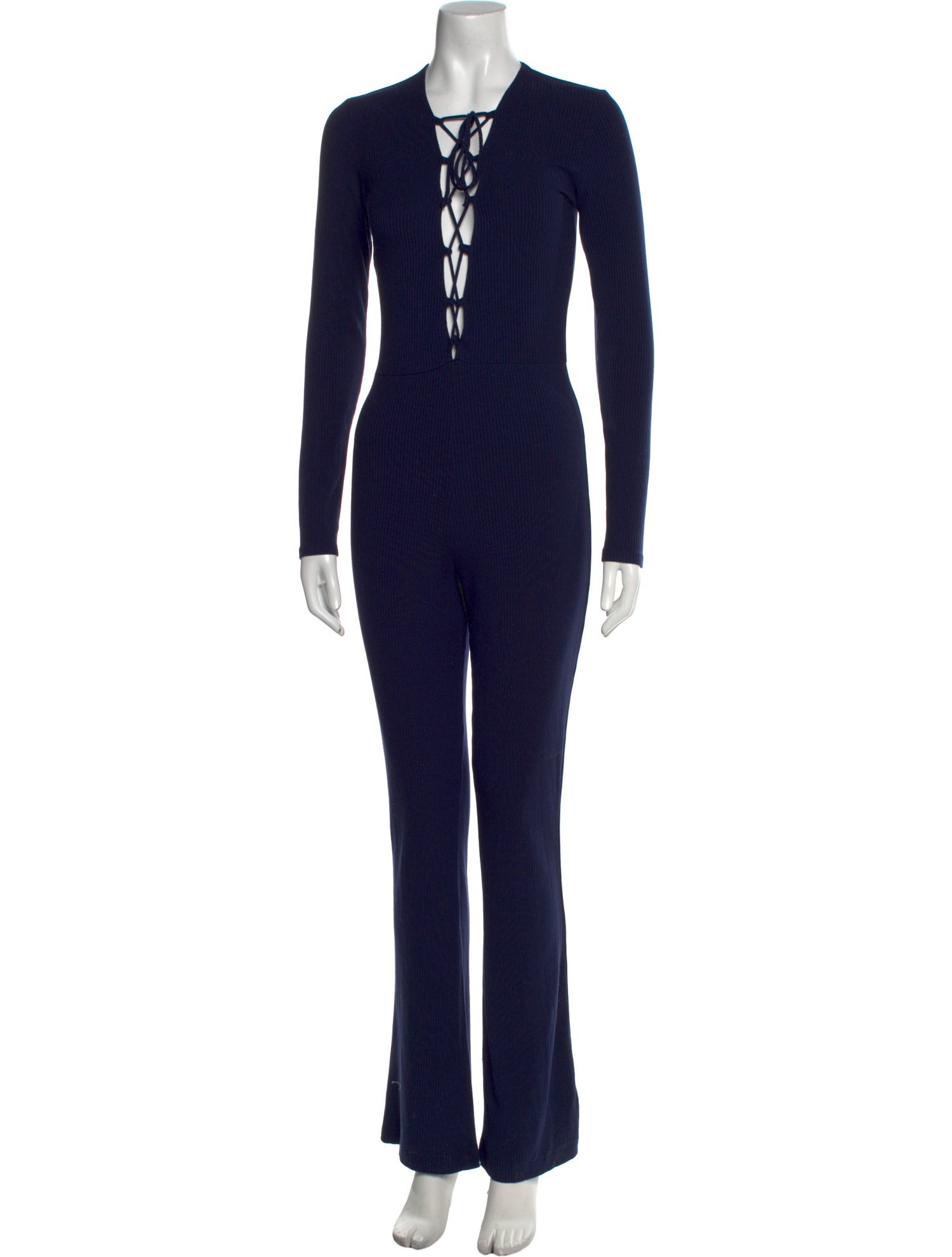 Reformation Tie Neck Jumpsuit