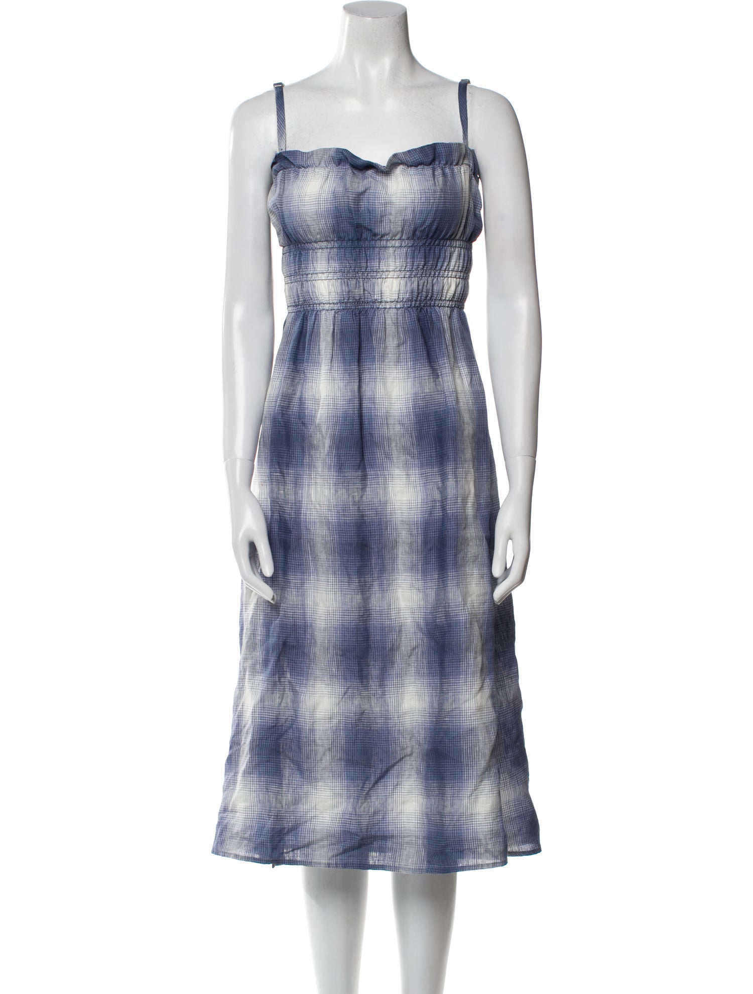 Reformation Linen Midi Length Dress