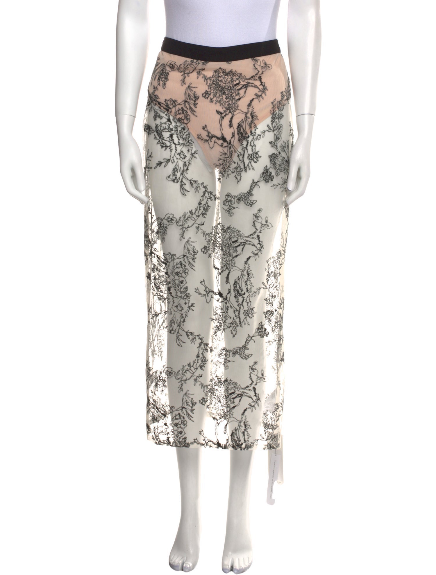 Reformation Printed Midi Length Skirt w/ Tags