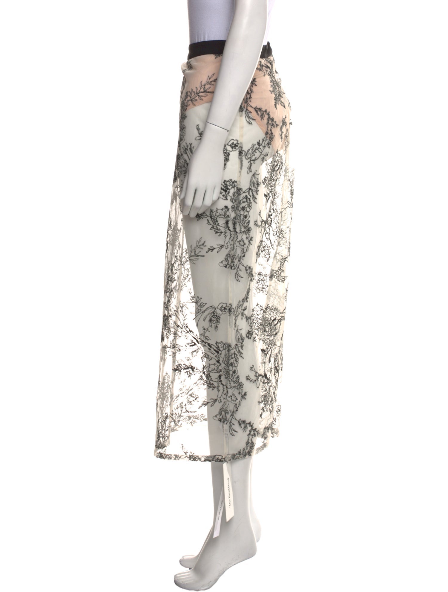 Reformation Printed Midi Length Skirt w/ Tags