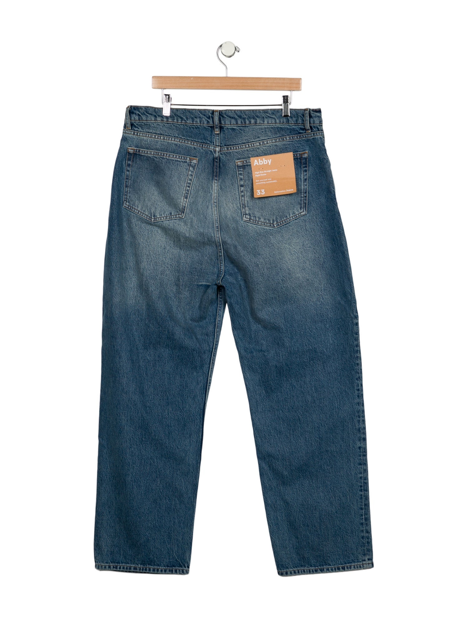 Reformation High-Rise Wide Leg Jeans w/ Tags