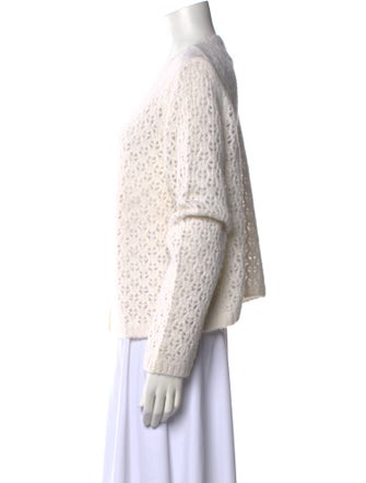 Reformation Crew Neck Long Sleeve Sweatshirt