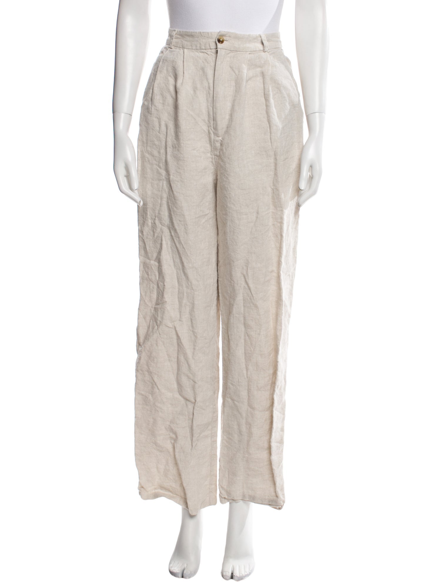 Reformation Linen Wide Leg Pants