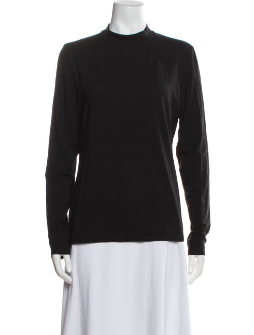 Reformation Mock Neck Long Sleeve Sweatshirt