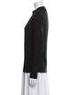 Reformation Mock Neck Long Sleeve Sweatshirt