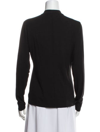 Reformation Mock Neck Long Sleeve Sweatshirt