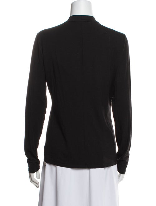 Reformation Mock Neck Long Sleeve Sweatshirt