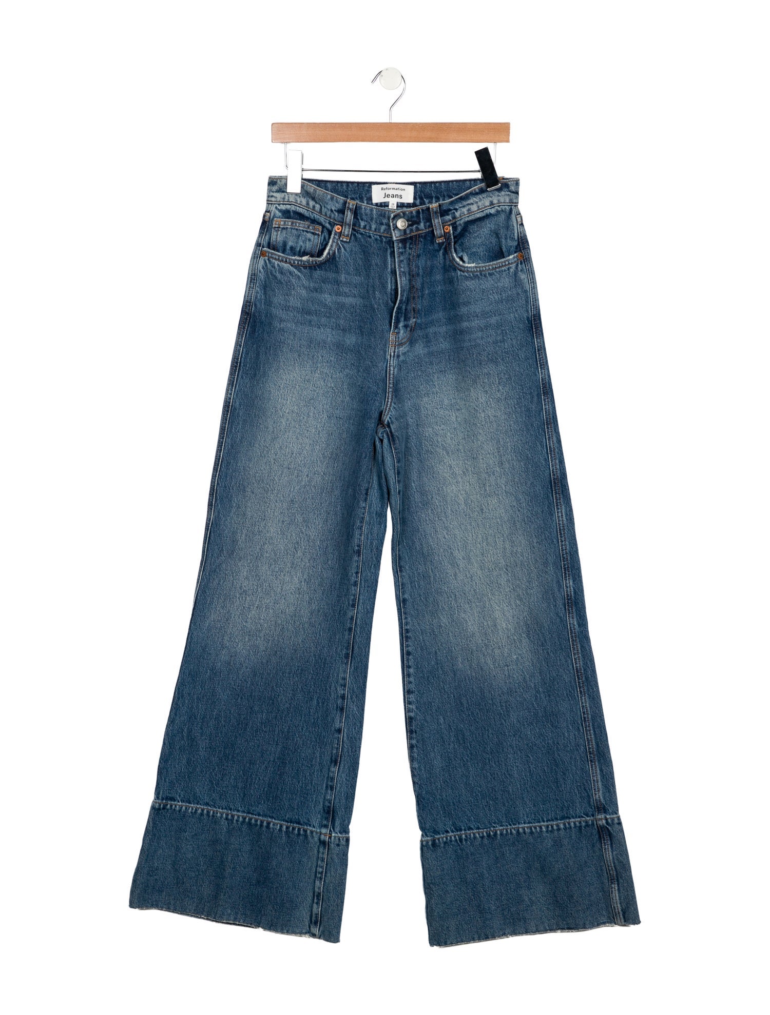 Reformation High-Rise Wide Leg Jeans