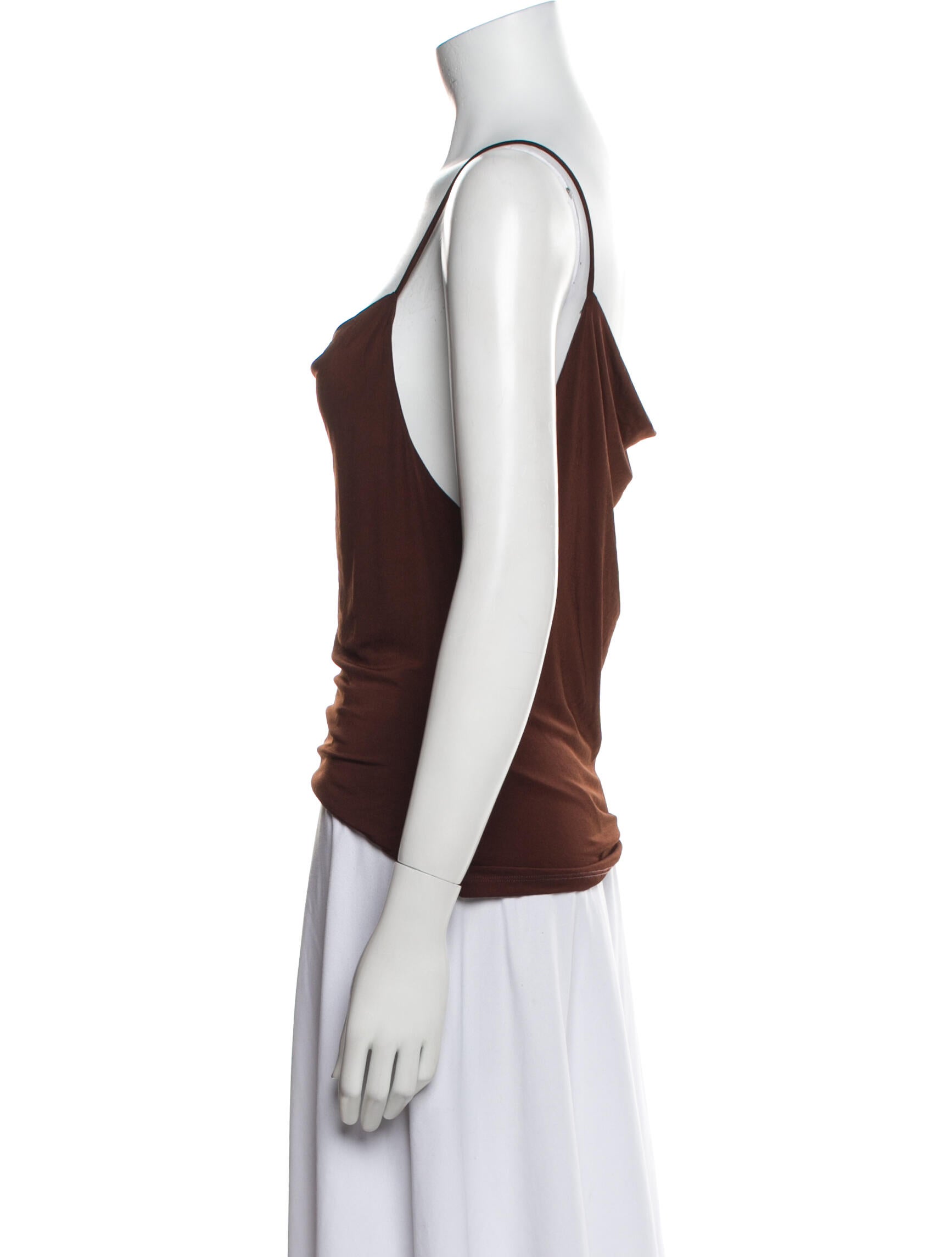 Reformation Square Neckline Sleeveless Top