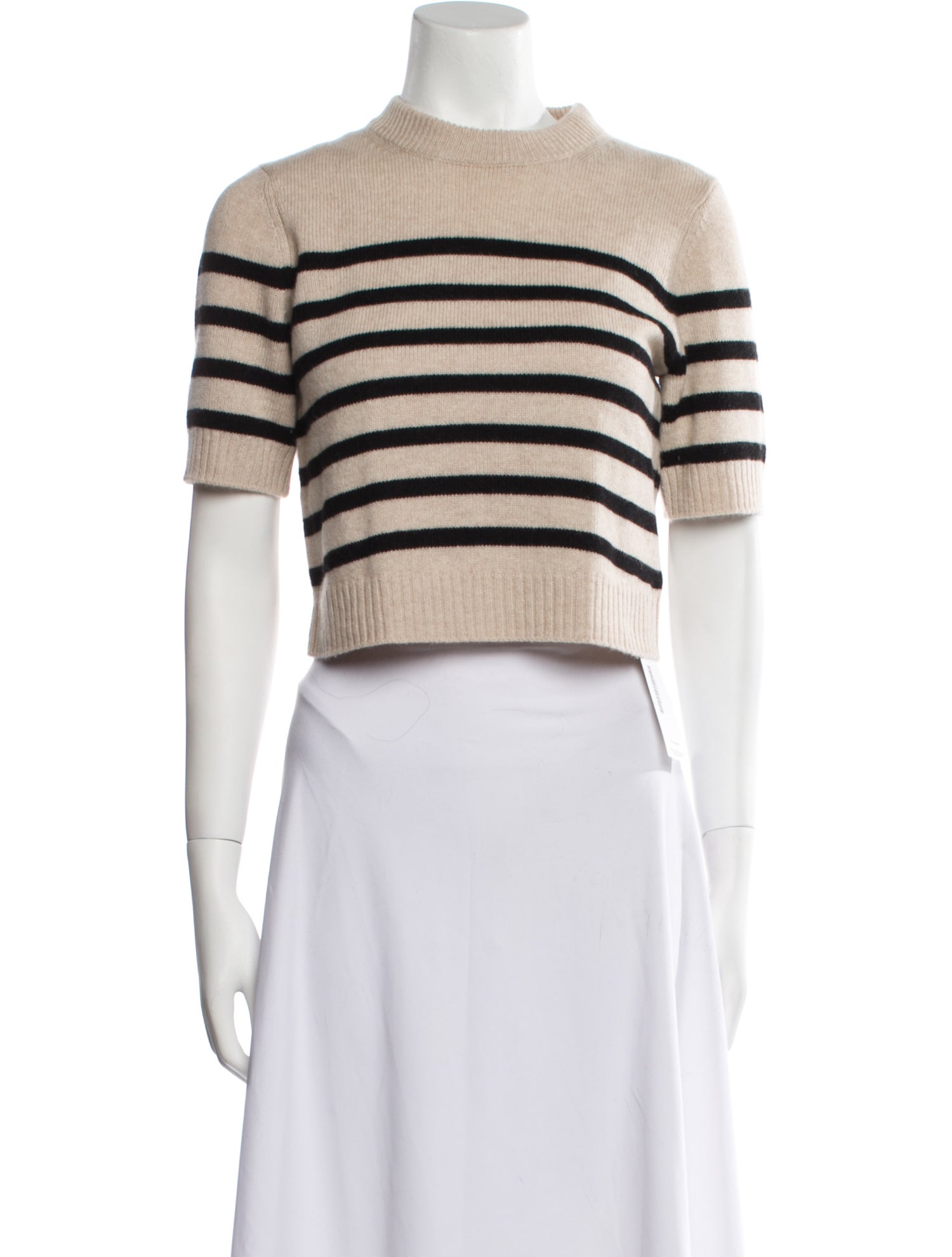 Reformation Cashmere Striped Sweater