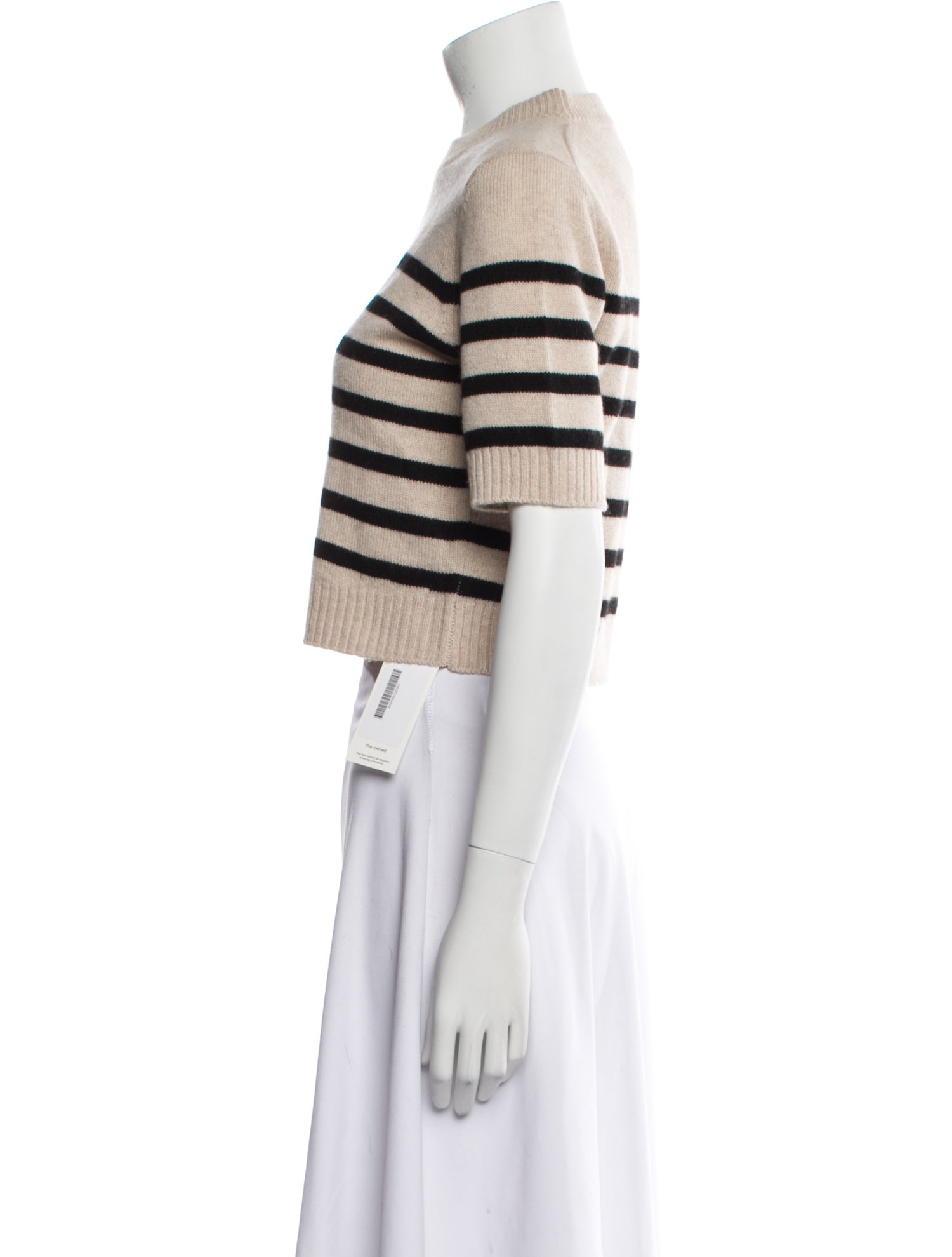 Reformation Cashmere Striped Sweater