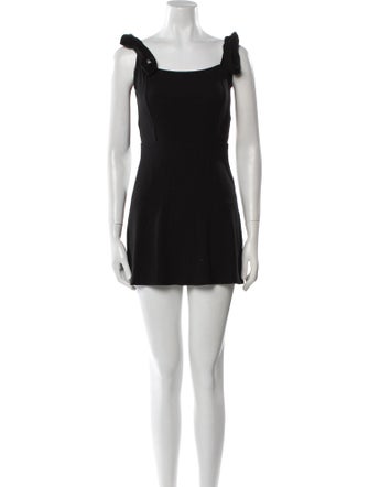Reformation Square Neckline Mini Dress