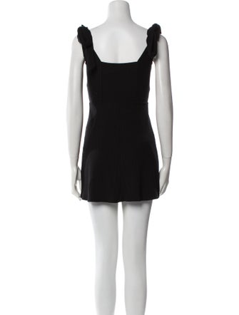 Reformation Square Neckline Mini Dress