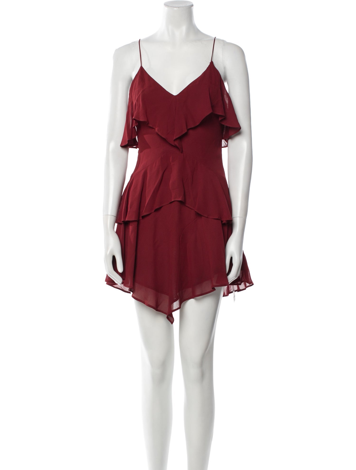 Reformation V-Neck Mini Dress