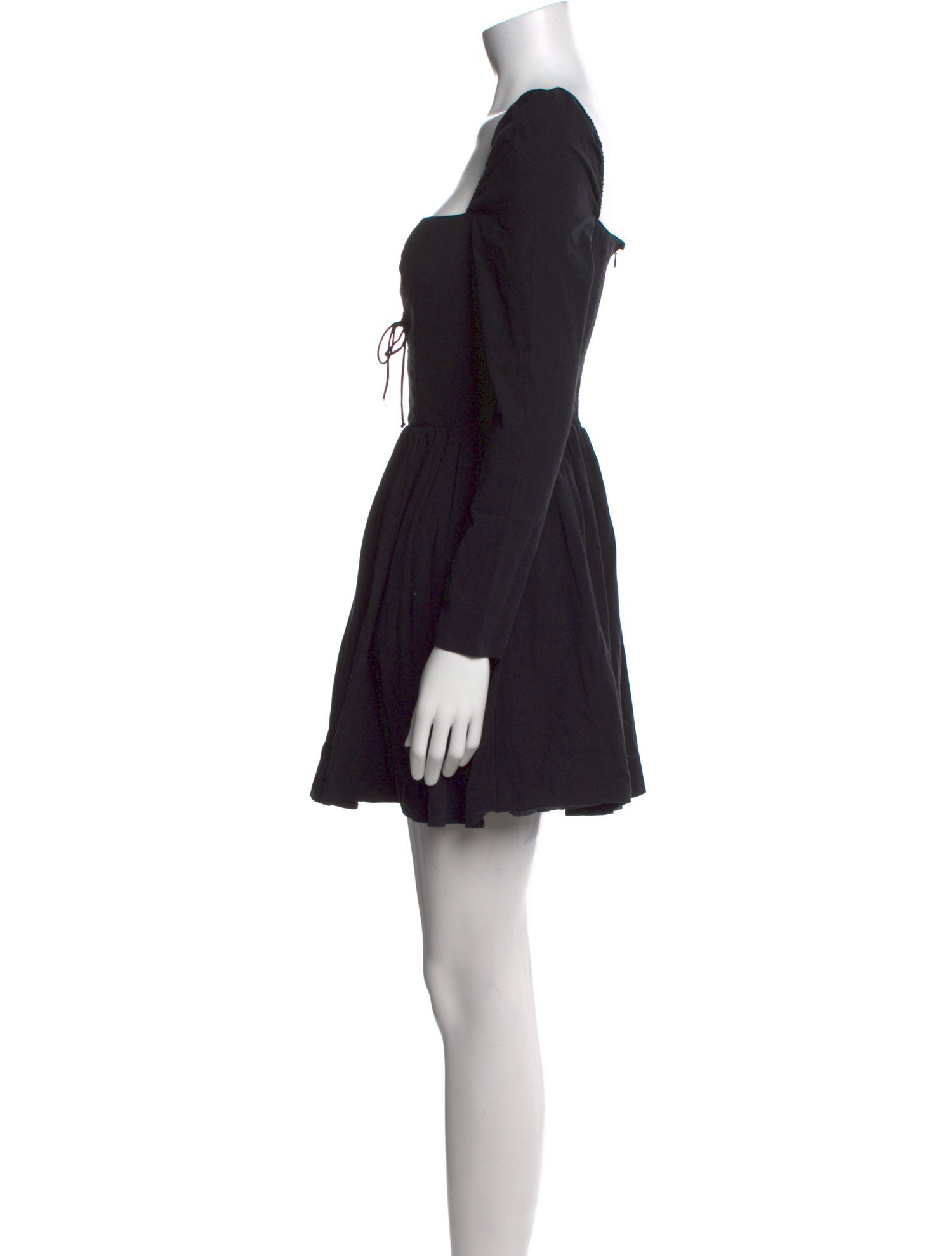 Reformation Square Neckline Mini Dress