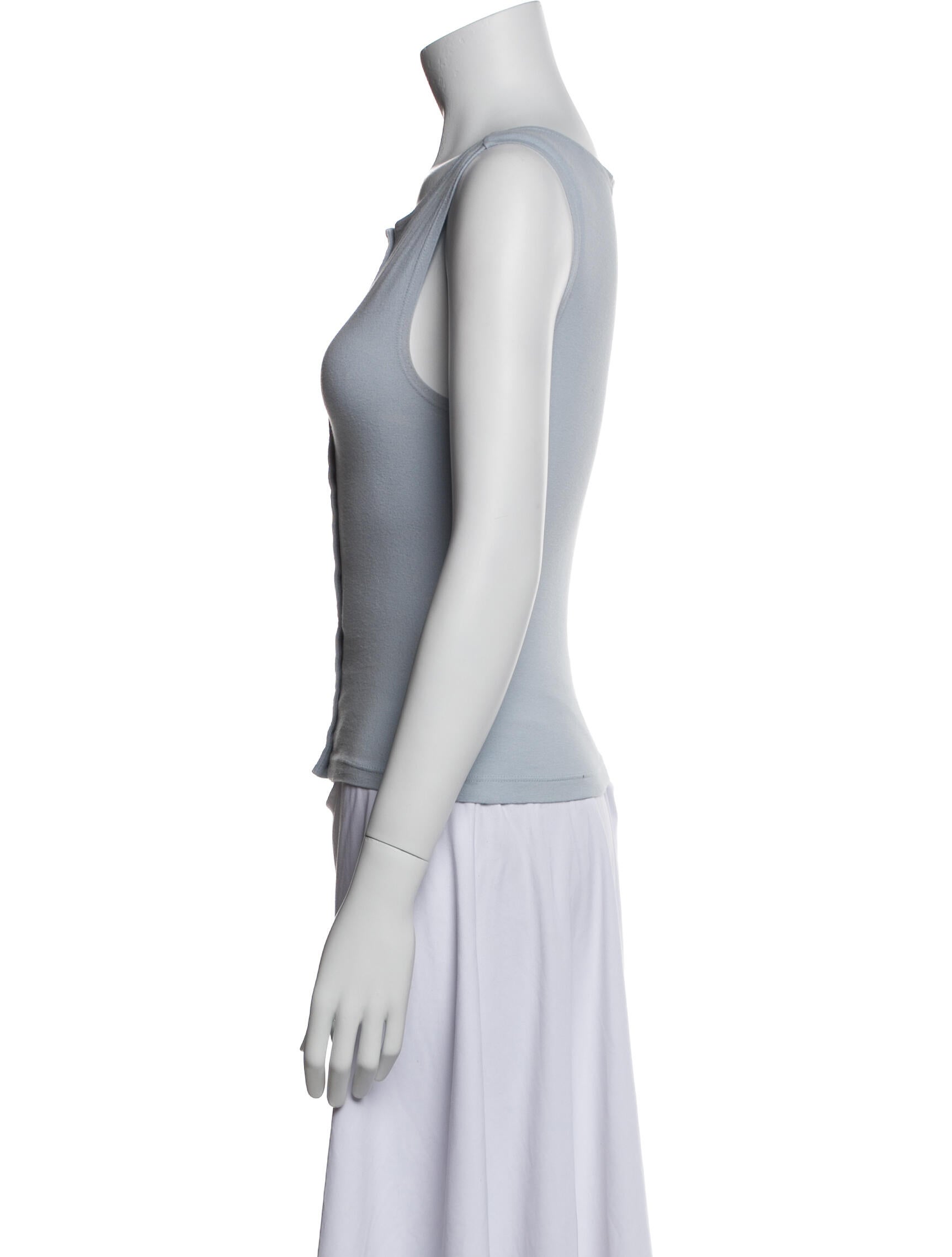 Reformation Scoop Neck Sleeveless Top