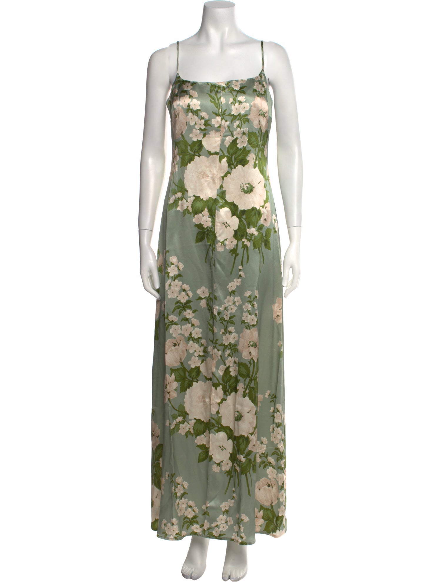 Reformation Silk Long Dress