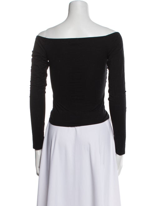 Reformation Off-The-Shoulder Long Sleeve Bodysuit