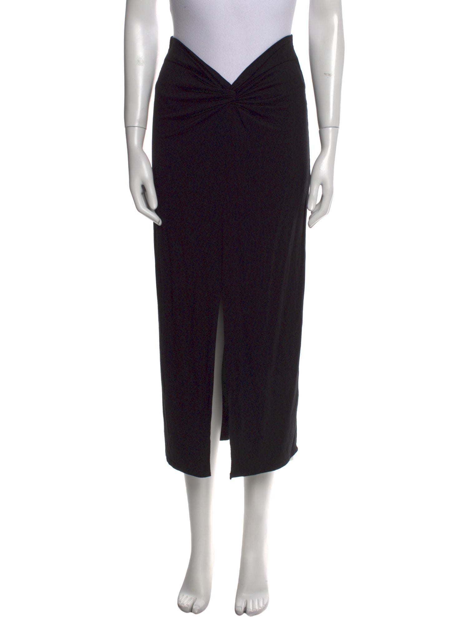 Reformation Pleated Accents Midi Length Skirt