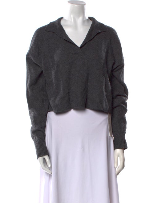 Reformation Cashmere V-Neck Sweater