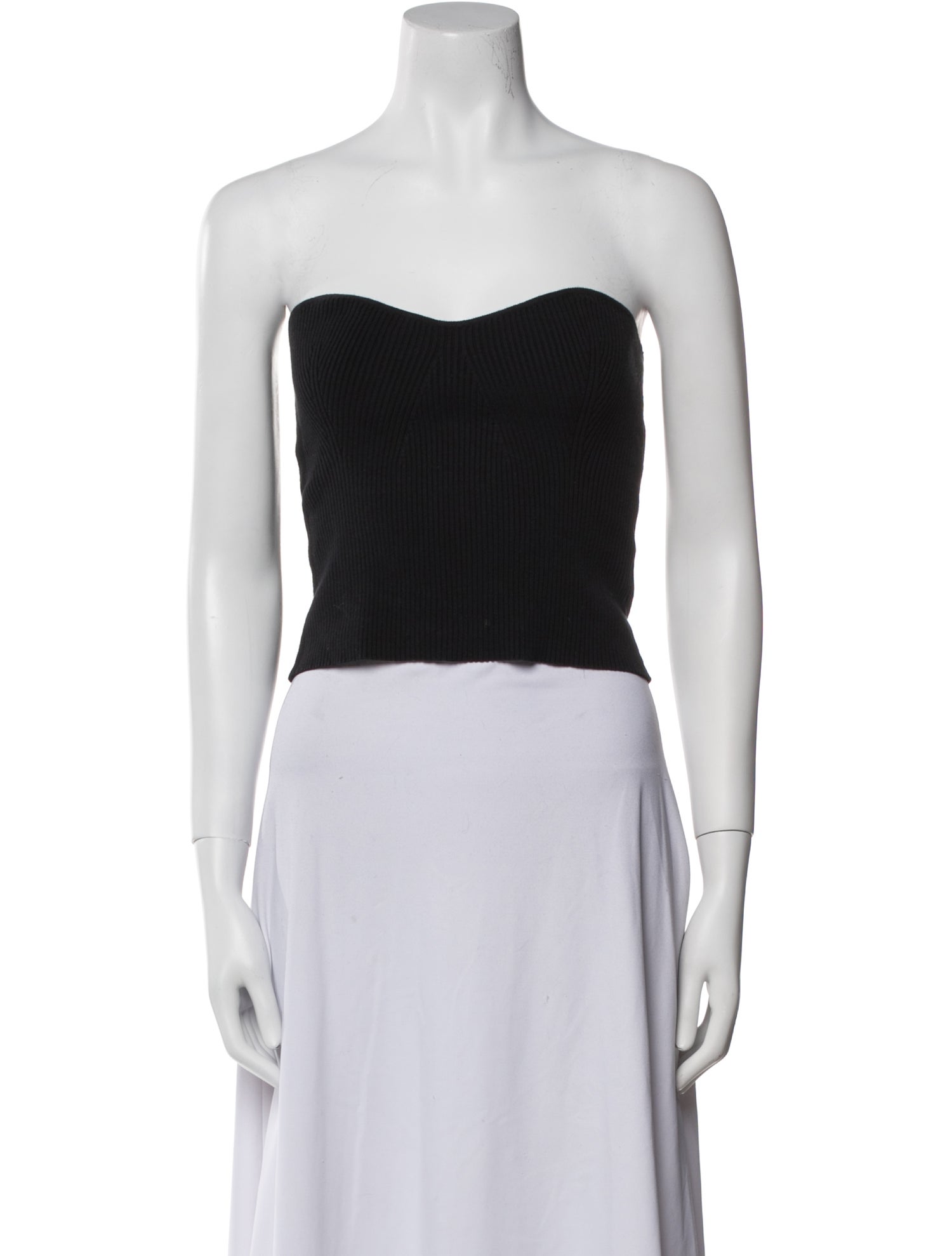 Reformation Strapless Crop Top