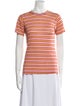 Reformation Striped Crew Neck T-Shirt