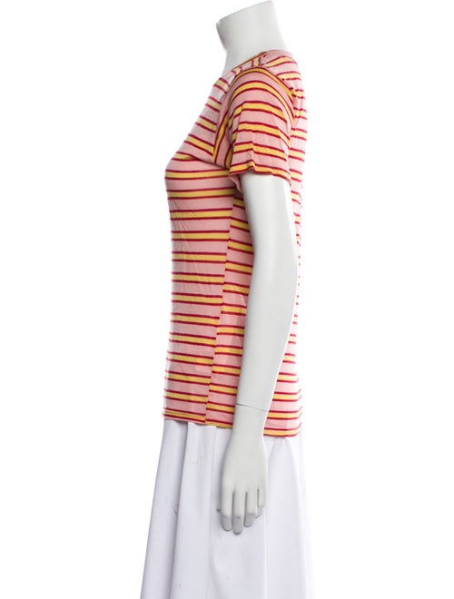 Reformation Striped Crew Neck T-Shirt