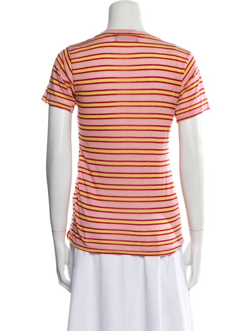Reformation Striped Crew Neck T-Shirt