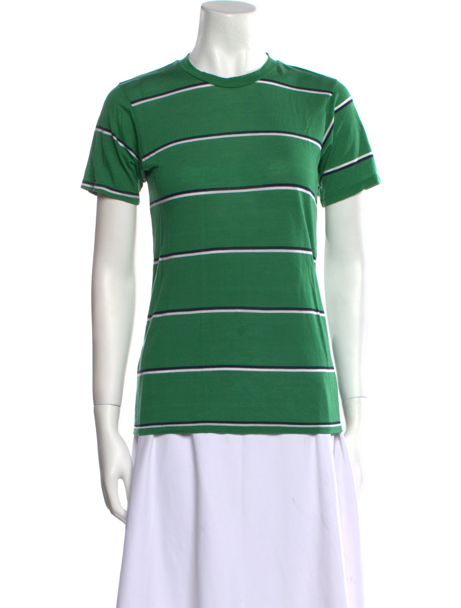 Reformation Striped Crew Neck T-Shirt