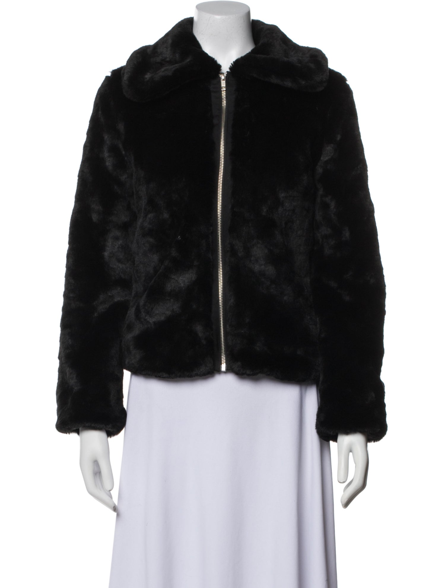 Reformation Faux Fur Jacket