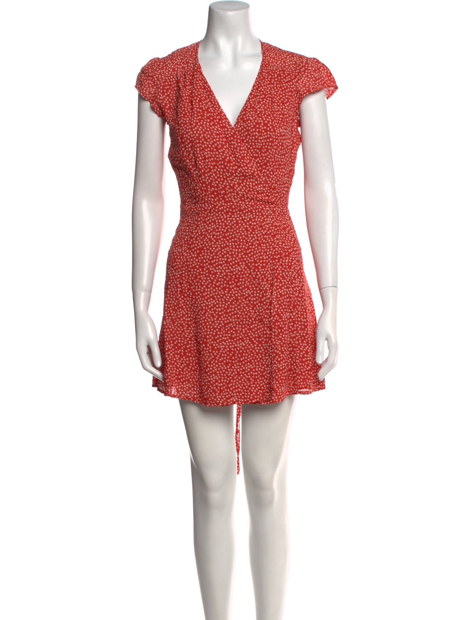 Reformation Printed Mini Dress